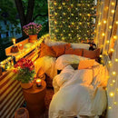 KNONEW Christmas String Lights Indoor Plug in,50FT 150LED Outdoor Waterproof Fairy Lights,8 Lighting Modes,Timer Memory Function for Bedroom Patio Balcony Party (Warm White) by GreenHaven Gardens