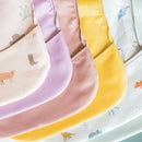 Tiny Twinkle Mess Proof Baby Bibs for Eating - Waterproof, Wipeable Bibs - Toddler Bibs - Travel Friendly - PFAS, PVC, BPA, Phthalate Free - Baby Food Bibs (3 Pack,Sage,Taupe, Dandelion) by TinyTreasures Baby Boutique