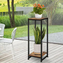 Plant Stand Indoor, 31.5'' Tall Wood Plant Stands Heavy Duty Pedestal Stand for Indoor Outdoor, Modern Corner Flower Stand for Patio, Living Room, Balcony by GreenHaven Gardens