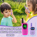 Outdoor Toys for Kids Ages 4-8, Kids Walkie Talkies 2 Pack 1000FT Long Distance with 2 Channels, Handheld Walky Talky for Children Interactive Toys Birthday Gifts for Girls Boys 5-7 Year Old by TinyTreasures Baby Boutique