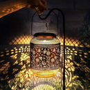 Solar Lanterns Outdoor Waterproof, Bee Garden Decor Hanging Lights, Metal Solar Lantern for Yard, Patio, Lawn, Pathway, Birthday & Gardening Gifts for Women, Mom, Grandma by GreenHaven Gardens