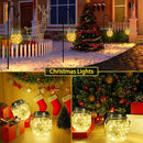 ROSHWEY 4 Pack Solar Lanterns Outdoor, 30 LED Waterproof Garden Decor Hanging Lights Decorative Backyard Decorative Lighting for Patio Pathway by GreenHaven Gardens