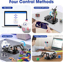 4DOF Robotic Arm Kit for Kids Compatible with Arduino IDE, Programming ESP32 Smart Robot Arm Building Kit STEM Educational Desktop Toy with Joystick and Web App Control for Children Ages 8+ and Adults by TinyTreasures Baby Boutique