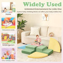 6 Pieces Climbing Toys for Toddlers, Climb & Crawl Soft Foam Block Activity Play Set, Foam Play Gym Climbing Blocks, Toddler Climbing Toys Indoor, Soft Foam Blocks for Kids Crawling and Sliding by TinyTreasures Baby Boutique