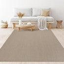 Adiva Rugs Outdoor Indoor Area Rug, Weather Resistant, Easy to Clean, Stain Resistant Floor Mat for Dining Room, Backyard, Deck, Patio (Natural Beige, 2'6" x 7') by CozyNest Decor