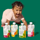Serenity Kids Certified Organic Baby Food Veggie Puree Pouches Variety Pack - 18 x 3.5 oz for 6+ Months - No Added Sugar & Allergen Free - BPA-Free Packaging - Baby Food Pouches - Pouches Toddler by TinyTreasures Baby Boutique
