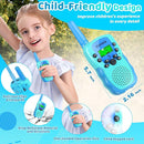 Vvinca Toys for Ages 5-7 Boys Girls, Rechargeable Walkie Talkies for Kids Long Range 22 CH 2 Way Kids Walkie Talkie with Flashlight for Camping Hiking Indoor Outdoor 3 4 5 6-12 Birthday by TinyTreasures Baby Boutique