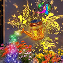 Solar Watering Can Lights, Fairy Hanging Lanterns Outdoor, Gardening Gifts for Mom Women Grandma Birthday, Waterproof Solar Lights Garden Decor for Outside Yard Art Patio Porch Lawn Backyard, 1 Pack by GreenHaven Gardens