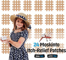 Moskinto The Original Itch Relief Patch, Mosquito Bite Patches for Kids and Adults, Instant Relief Natural Patches for Bug Bites, Travel Pack + Family Pack, Nude & Colorful Patches, 66 Count by TinyTreasures Baby Boutique