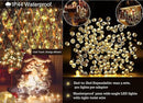 Soft Magic Twinkle Christmas String Lights 100 LED (Warm White) 36 FT, Plug in, Connectable Waterproof Green Wire, Decorations Indoor Outdoor Patio Yard Garden Wedding by GreenHaven Gardens