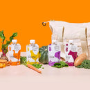 Serenity Kids 6+ Months Baby Food Pouches - Ethically Sourced Meat & Organic Veggies - High Protein Savory Baby Puree Pouches for Baby Snacks - 3.5 Oz, 8 Pack by TinyTreasures Baby Boutique