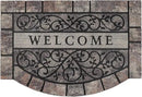 Thick Welcome Mats Outdoor, 24 * 36" Large Front Door Mat Entrance, Durable Welcome Mat for Front Door, Heavy Duty No Slip Rubber Outdoor Mats for Home Entrance by CozyNest Decor