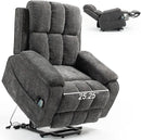 Lazy Boy Recliner Chair, Postoperative Recovery，Retractable 23'' Extra-Long Leg Support Lift Chair Hold up to 400lb，25.5'' Oversized Recliner seat for Big and Tall by CozyNest Decor