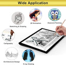 LED Light Pad, ELICE A4 Wireless Battery Powered Light Pad Artcraft Tracing Pad Light Box Dimmable Brightness Rechargeable Light Board for Artists Drawing Sketching Animation Stencilling X-ray Viewing by TinyTreasures Baby Boutique