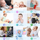 Baby Hanging Toy, Wrist Rattles, Rattle Socks, Handheld Wearable Washable Adjustable Rattle Toy, Newborn Present Baby Shower Birthday Gift Set for 0 1 2 3 Years Old Babies (12PCS-J) by TinyTreasures Baby Boutique
