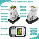 Rechargeable Digital Microscope for Kids 1200X - 2'' LCD Screen STEM Toy with 32G SD Card for Photo/Video, Portable Pocket Microscope for Boys Girls Ages 6,7,8-12, Science Kit Gift Birthday Christmas by TinyTreasures Baby Boutique