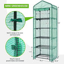 Mini Greenhouse for Indoor Outdoor: Ohuhu Small Plastic Plant Green House 5-Tier Rack Stand Portable Greenhouses with Durable PE Cover for Seedling, Ideal Gardening Gifts for Women Men by GreenHaven Gardens