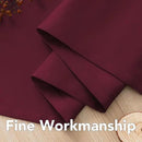 H.VERSAILTEX Burgundy Red Blackout Draperies Curtains Thermal Insulated Window Treatment Extra Long Decorative Curtains for Thanksgiving Day & Christmas Decor(Set of 2,52 by 108 - Inch,Burgundy) by CozyNest Decor