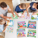 4Pcs Summer Paint by Sticker Books for Kids Ages 4-8 Hello Summer Sticker by Number Books Activity Book for Kids Age 3-5 Puzzle Book Craft Art Toddler Gift with Crab Flamingo Sand Castle 32 Pictures by TinyTreasures Baby Boutique