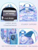 BLUEFAIRY Kids Backpack for Girls Elementary Primary Middle School Bags for Aged 8-10 for Teens Childs Bookbags Back to School Book Bags Cute Mochilas para Niñas Tie-dye Violet by TinyTreasures Baby Boutique