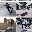 WhiteFang Skateboards for Beginners, Complete Skateboard 31 x 7.88, 7 Layer Canadian Maple Double Kick Concave Standard and Tricks Skateboards for Kids and Beginners by TinyTreasures Baby Boutique