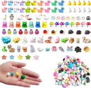 100 Pcs Mini Resin Animals Mini Duck Frog Mushroom Figures Model Kit for Miniature Garden Fairy Garden Dollhouse Decoration and Creative DIY by GreenHaven Gardens