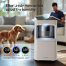 Evaporative Humidifier for Bedroom, 2.11Gal/8L Quiet Humidifiers Large Room with SleepyTime, Aroma Diffuser, 6 Speeds, Top Fill, No White Dust, Auto Off Humidifier for Baby Nursery Home Office by TinyTreasures Baby Boutique