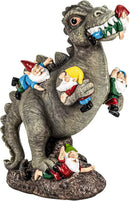Dinosaur Gnomes Garden Statues Garden Decor Yard Decorations Outdoor, Patio, Yard, Lawn Ornaments Unique Housewarming Gifts for Women, Mom for Mothers Day by GreenHaven Gardens