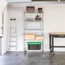 Seville Classics UltraDurable Heavy Duty NSF Solid Steel Wire Rack Storage Unit, Organizer for Garage, Warehouse, Office, Restaurant, Classroom, Kitchen, Steel, 5-Tier Shelving, 36" W x 18" D by CozyNest Decor