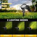 Kaxiida Solar Lights Outdoor Waterproof - 2025 Upgrade 3 Level Ultra Bright Spot Lights Uplights, LED Landscape Spotlight for Tree, Pathway, Wall, Adjustable Solar Panel Auto On/Off by CozyNest Decor