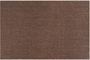 CAMILSON Easy Jute Rug 2x3, Indoor Outdoor Brown Color Fiber Area Rugs for Living Room and Kitchen Rug, Solid Boho Woven Design, Easy-Cleaning, Washable Outside Carpet Alfombras (2 x 3) by CozyNest Decor