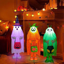 32" Front Porch Light up Halloween Figure Décor, Kit Standing Trick or Treat Indoor and Outdoor Decorations-Alien by CozyNest Decor