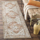 Lahome Boho Hallway Runners - 2x8 Runner Rug Non-Slip Washable Kitchen Runner Non-Shedding Lightweitht Floor Runners, Oriental Distressed Print Indoor Carpet Runner for Entrance Laundry Living Room by TinyTreasures Baby Boutique