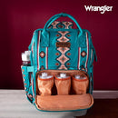 Wrangler Diaper Bag Backpack Aztec Travel Backpack Purses Western Multi-Function Baby Bags for Mom with Waterproof Insulated Pockets by TinyTreasures Baby Boutique