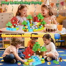 Magnetic Blocks, Magnet Cubes Building Blocks Toddler Travel Toys for 3-5 5-7 8-13 Year Old Boys Girls, Montessori Sensory Kids Toys & Games, Kids Birthday Decorations Party Favors Gifts by TinyTreasures Baby Boutique
