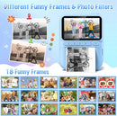 Kids Camera Instant Print, 3.0" HD 32MP Birthday Gifts for 3-12 Year Old Girls Boys, 1080P Digital Camera for Toddler Children, Portable Toy with 32GB SD Card-Blue by TinyTreasures Baby Boutique