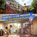 EagleStone 63IN Kids Arcade Basketball Hoop Indoor, LED Scoreboard Basketball Arcade Game Set for Outdoor with Cheer Sounds, Kids Basketball Toys for Boys Girls Age 3-5 5-7 4-8 by TinyTreasures Baby Boutique