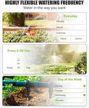 RAINPOINT Bluetooth Water Timer for Garden Hose, Smart Hose Timer 2 Outlet(Not Hub), Wireless Sprinkler Watering Timer with Rain Delay, Automatic Irrigation System for Lawns and Yard by GreenHaven Gardens