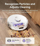 NARWAL Freo Z10 Robot Vacuum and Mop Combo, Tangle Free Robot Mop, 15,000Pa Suction, Adapts to Hard-to-Reach Areas, Self-Emptying, Mop Washing & Drying, Obstacle Avoidance, for Pet Hair & Hard Floor by CozyNest Decor