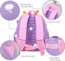 3D Butterfly Toddler Backpack - Cute Animal Cartoon Mini Travel Bag for Girls 1-3 Years,Waterproof Kids Preschool Backpack with Personalized Design (Butterfly Style) by TinyTreasures Baby Boutique