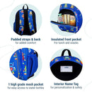 Wildkin 12-inch Kids Backpack – Padded, Adjustable, Ideal for Daycare & Travel - Robots by TinyTreasures Baby Boutique