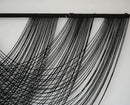 Flber Macrame Wall Hanging Black 59.00" W x 31.00" L Boho Wall Decor Large Boho Yarn Tapestry Living Room Bedroom Home Wall Décor by CozyNest Decor