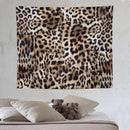 HZOHNAGO Leopard Print Tapestry Nature Wildlife Vintage Cheetah Fur Spot Animal Skin Wild Animals Spots Printed Wall Tapestry Painting Wall Hanging for Bedroom Living Room Dorm 60" W x 50" H by CozyNest Decor