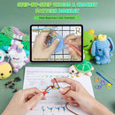 QYGYMXC 6PCS Crochet Kit for Beginners, Knitting Kit with Step-by-Step Video Tutorials, Beginner Crochet Kit for Adults, Crochet Animal Kit for Beginners Kids, Complete Kit Included 6 Cute Animals by TinyTreasures Baby Boutique