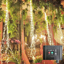 220 LED Solar Firefly Bunch Lights, 8 Flashing Modes, Fairy Copper Wire Waterproof String Lights, Decorative Vine Solar Watering Can Lights, Outdoor Garden Christmas Decor Lights (Warm White) by GreenHaven Gardens