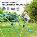 Easyego Climbing Dome, 10FT Jungle Gym with Swing for Kids 3 to 10 Outdoor Play Equipment, Supports 800lbs Toddler Play Set, Anti-Rust & Easy Assembly, Gift for Boys Girls by TinyTreasures Baby Boutique