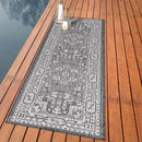 Keen Home Design Terrace Outdoor Runner Rug - 2x10 Washable Indoor/Outdoor Rug for Patio, Kitchen, Balcony, Beach, Garden, Deck and Porch, Size: 2'2"x9'11" by GreenHaven Gardens