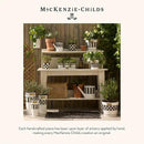 MACKENZIE-CHILDS Galvanized Flower Buckets, Decorative Metal Buckets, Spectator, Set of 3 by GreenHaven Gardens