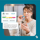 Kinsa Smart,Fever, Digital Medical Baby, Kid and Adult Termometro - Accurate, Fast, FDA Cleared Thermometer for Oral, Armpit or Rectal Temperature Reading - QuickCare by TinyTreasures Baby Boutique