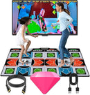 TV Dance Mat Games - Wireless Music Electronic Dance Mat Fun Dance Fitness Games for Kids, Christmas and Boys and Girls Birthday Gift Ideas, Silver Gray by TinyTreasures Baby Boutique